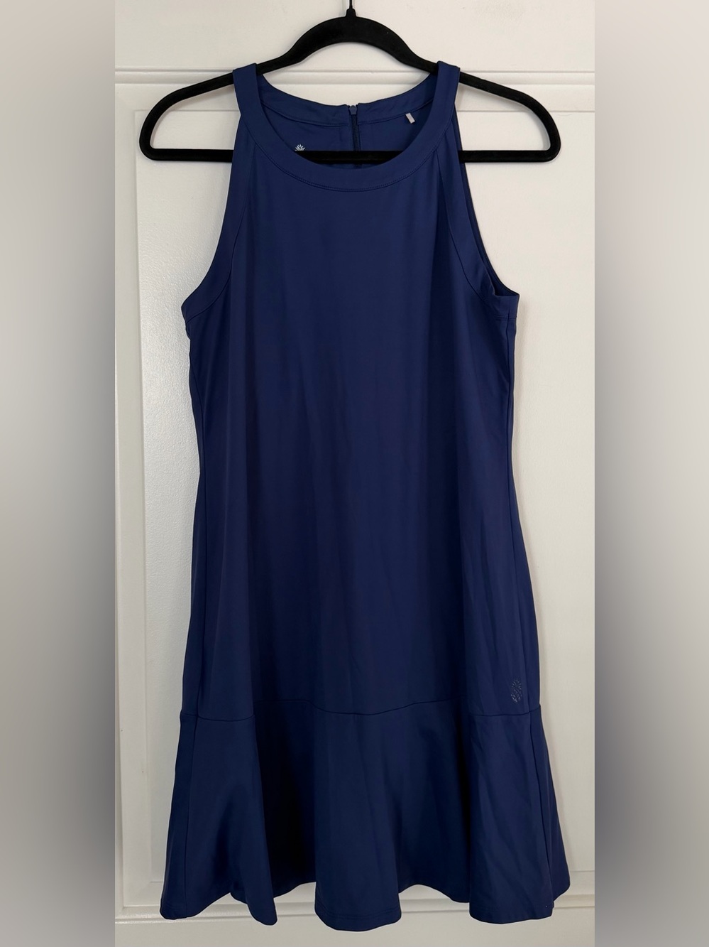 Tommy Bahama Abby Jersey IslandZone Navy Sleeveless Dress with Built-in Shorts
